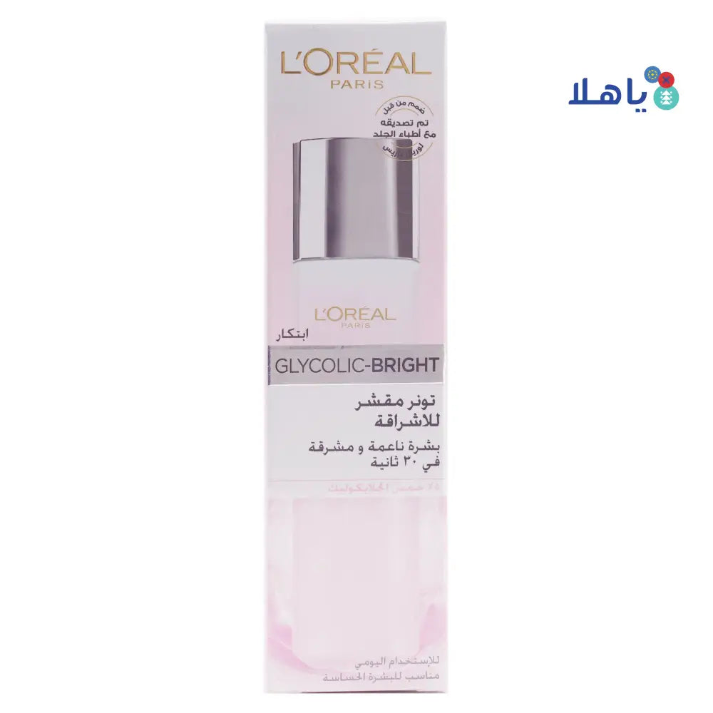 L'oreal Glycolic-Bright Glowing Peeling Toner 128ml