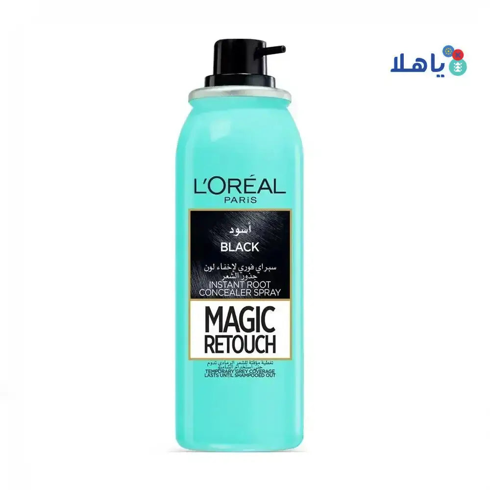 L'oreal - L'oreal Magic Retouch Black 75ml - Pharmazone - 