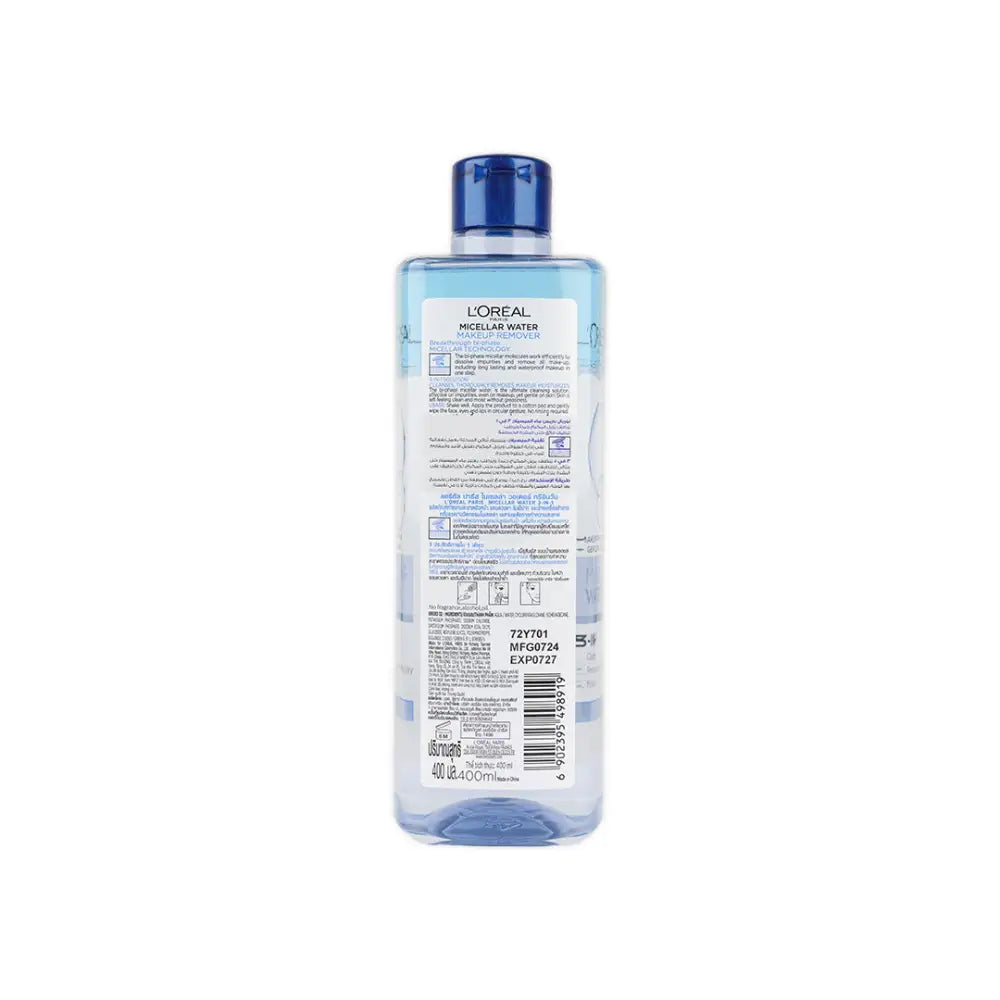 L'oreal Micellar Water Deep Cleansing 400ml