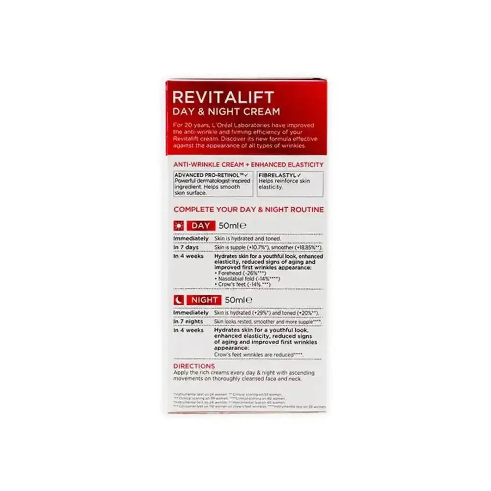 L'OREAL - L'oreal Revitalift Night+Day Cream 50ml - 33% Off - Pharmazone - 