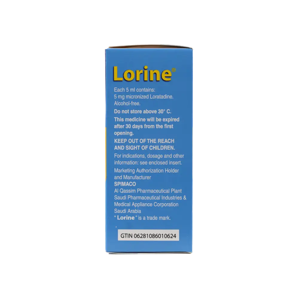 LORINE 5MG/5ML SYRUP 100ML