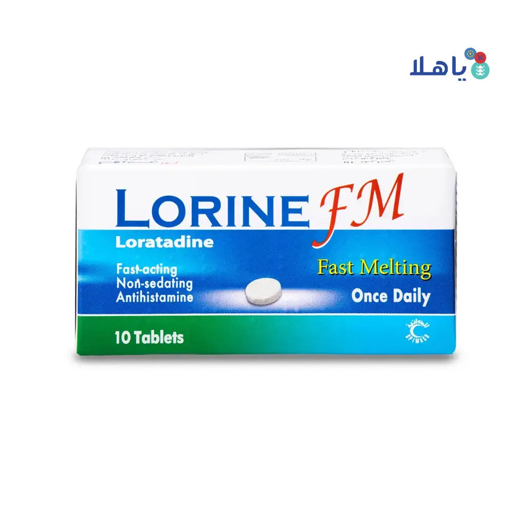 LORINE F.M 10MG 10 TABLETS