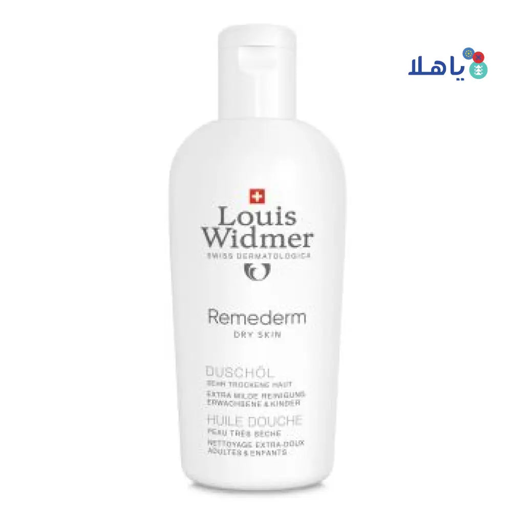 LOUIS WIDMER REMEDERM DRY SKIN SHOWER OIL 200ML