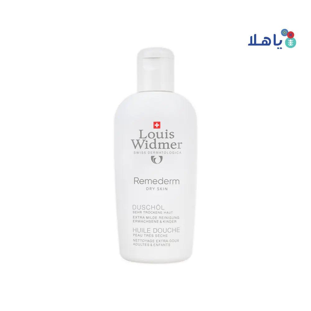 Louis Widmer Remederm Dry Skin Shower Oil 200Ml