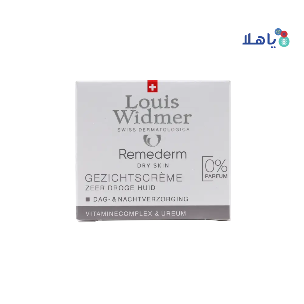 LOUIS WIDMER REMEDERM FACE CR 50 ML