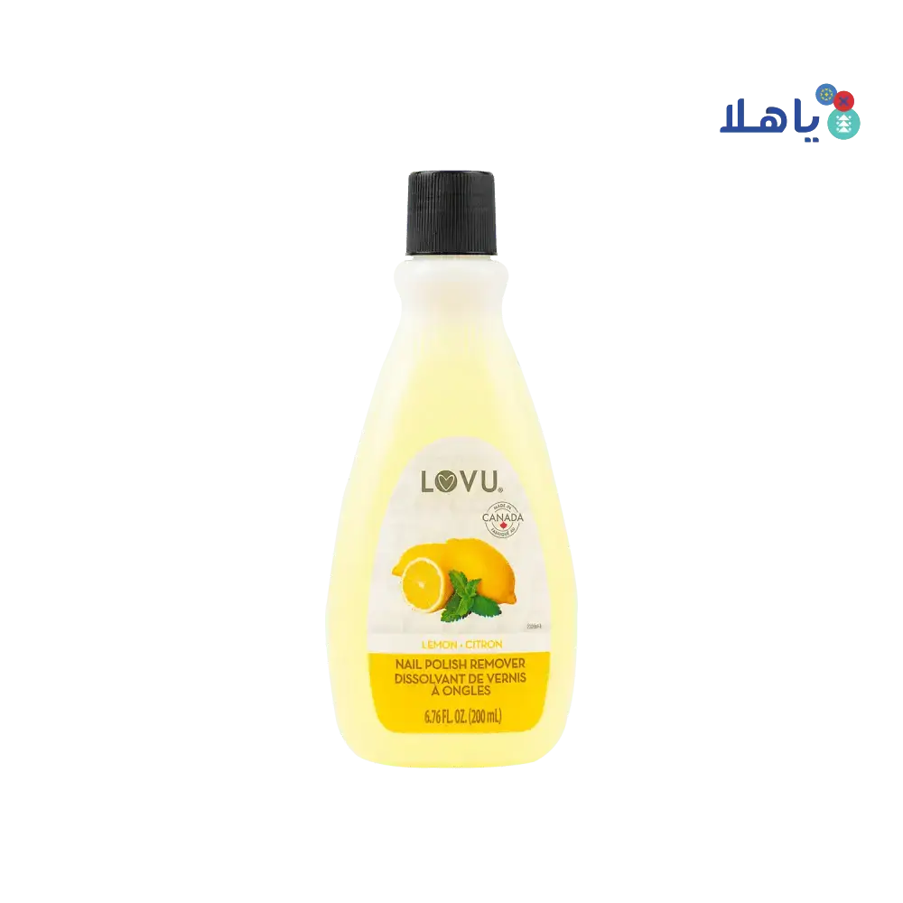 LOVU - lovu Nail Polish Remover Lemon 200ml - Pharmazone - 