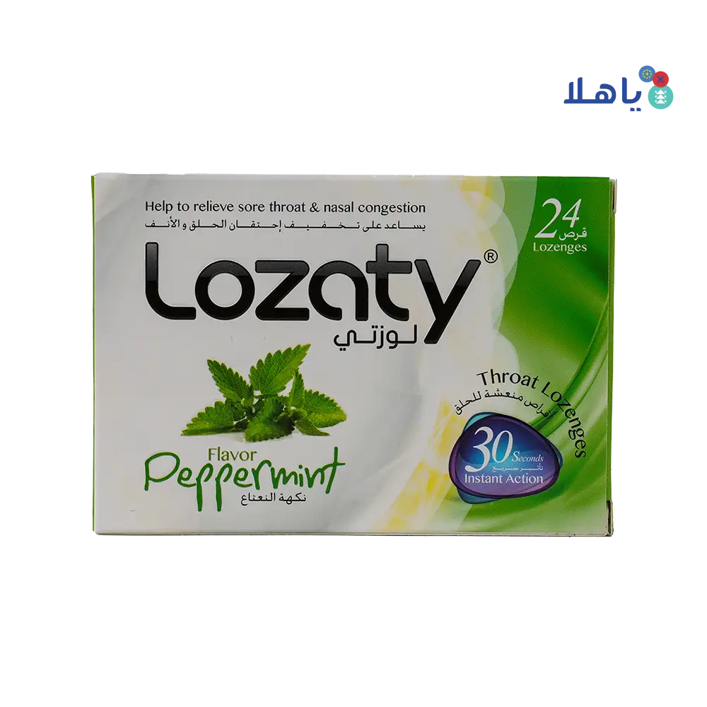 LOZATY PEPPERMINT 24LOZ