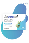 Lozenol Dual Action Sugar Free 20 Lozenges-Eucalyptus