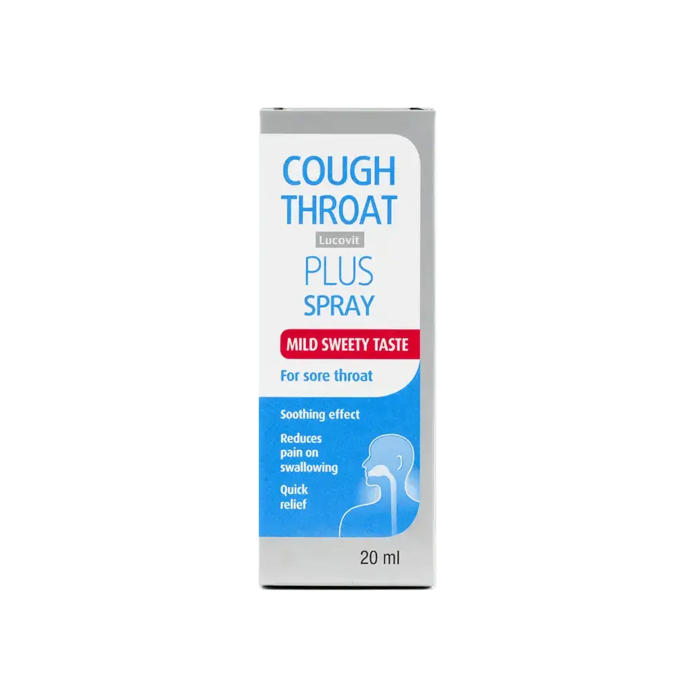 LUCOVIT - Lucovit Cough Throat Plus Spray 20Ml - Pharmazone - 