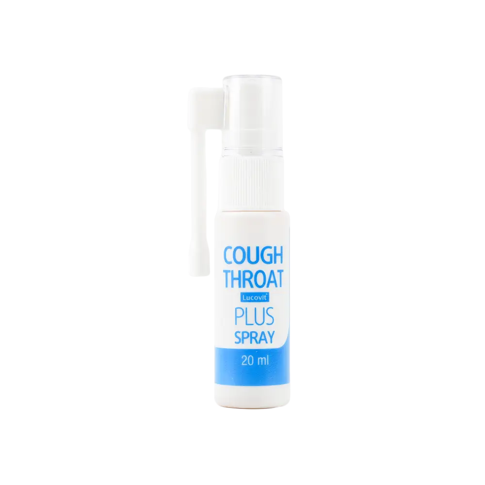 LUCOVIT COUGH THROAT PLUS SPRAY 20ML