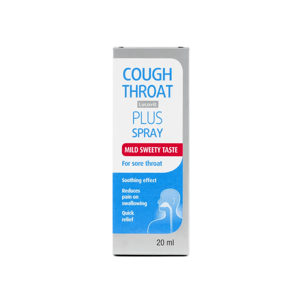 LUCOVIT - Lucovit Cough Throat Plus Spray 20Ml - Pharmazone - 