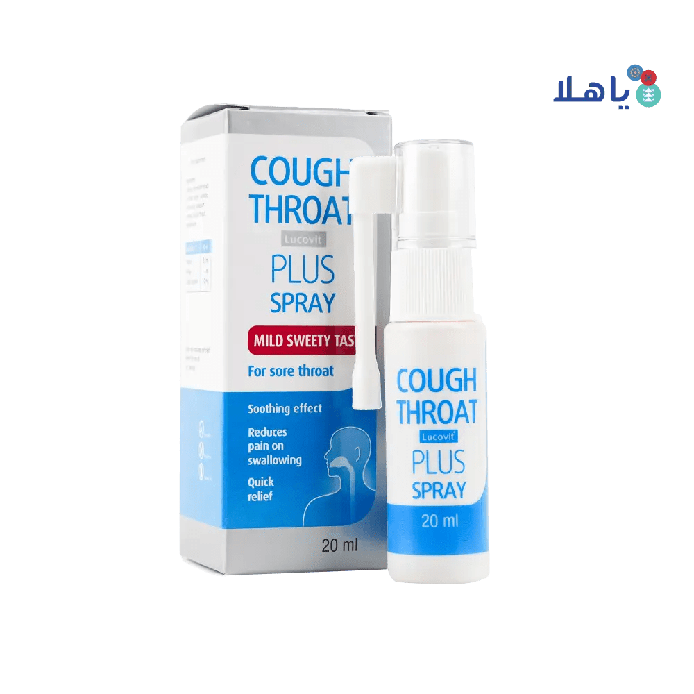 LUCOVIT - Lucovit Cough Throat Plus Spray 20Ml - Pharmazone - 