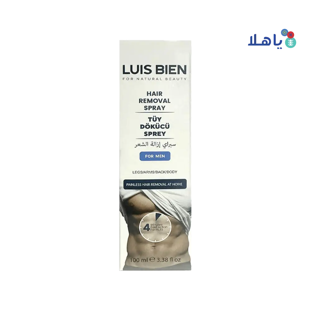 LUIS BIEN HAIR REMOVAL SPRAY FOR MEN 100ML