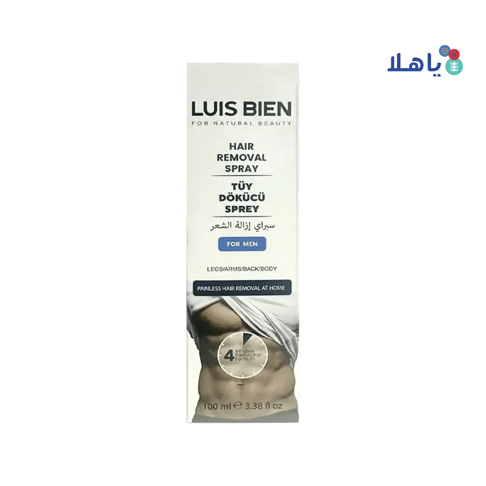 LUIS BIEN - LUIS BIEN HAIR REMOVAL SPRAY FOR MEN 100ML - Pharmazone - 