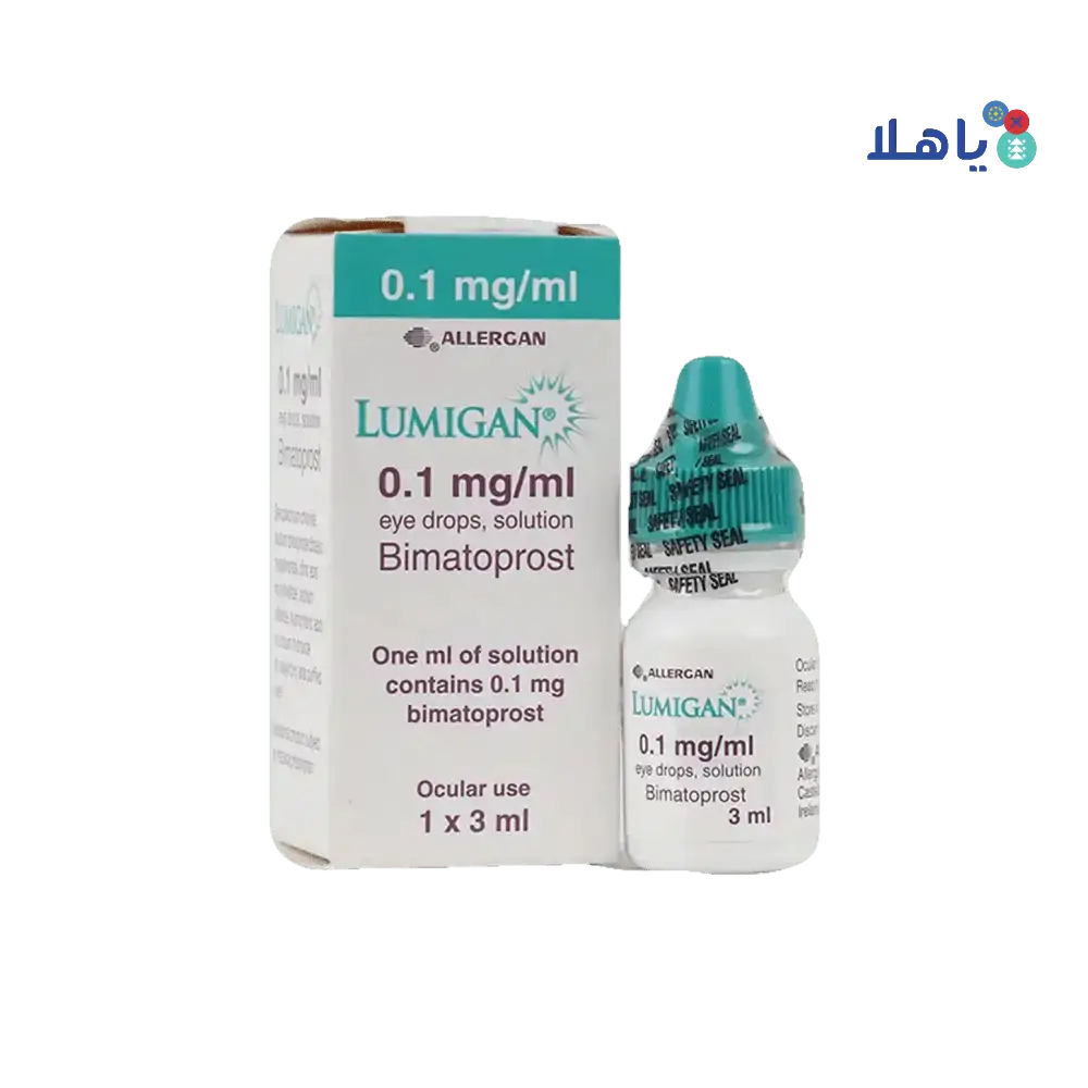 ALLERGAN PHARMACEUTICALS - Lumigan 0.1Mg/Ml Eye Drops 3Ml - Pharmazone - 