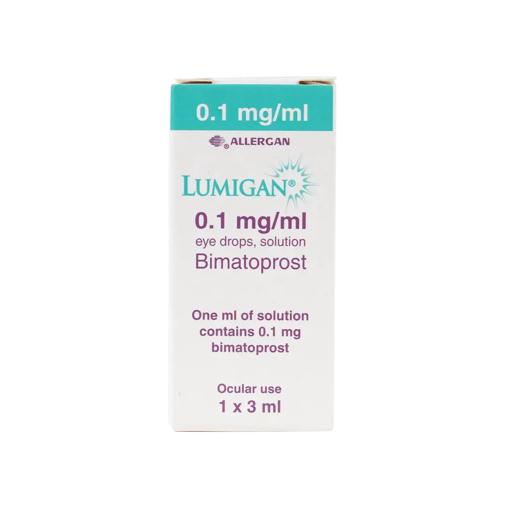 LUMIGAN 0.1MG/ML EYE DROPS 3ML