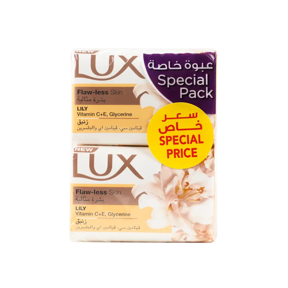 Lux Flaw-Less Skin Soap 120g - lily 6Pcs