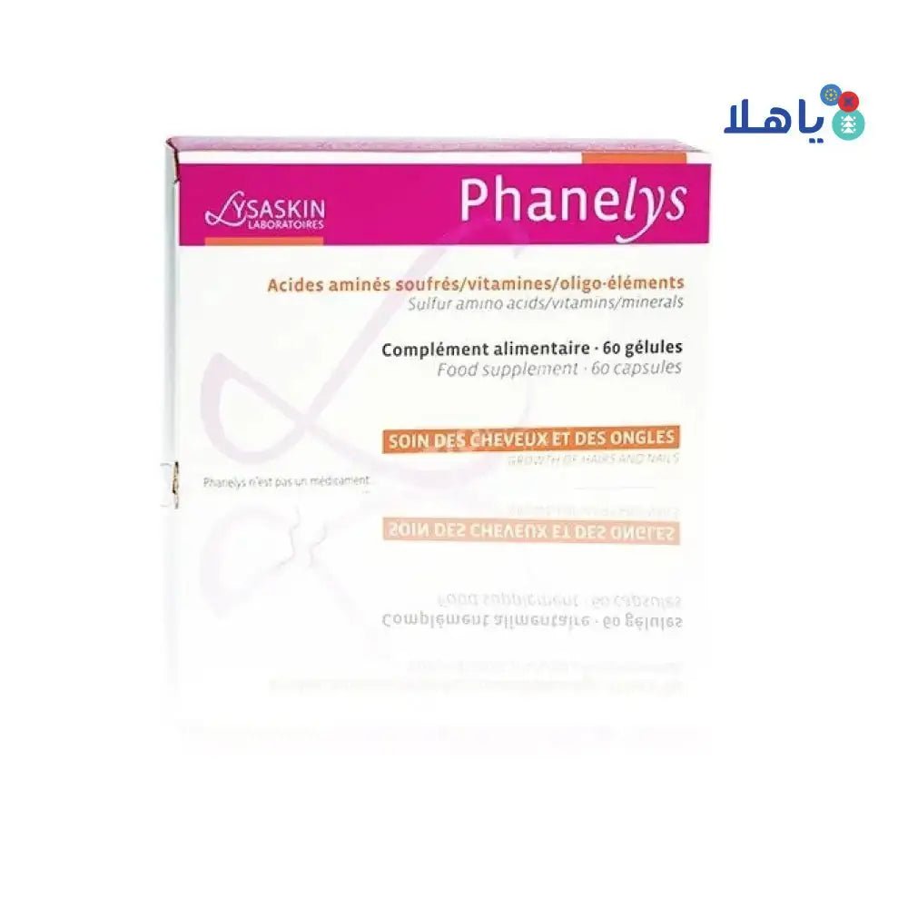 LYSASKIN - Phanelys 60Cap - Pharmazone - 