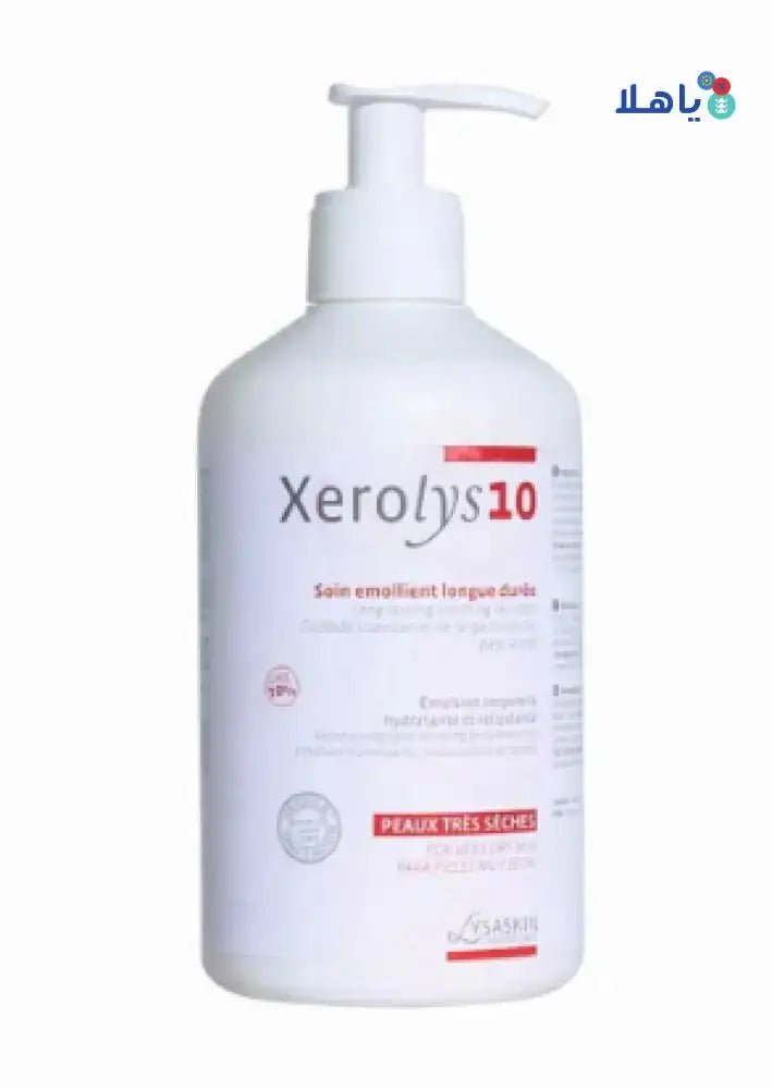 LYSASKIN - XEROLYS 10 SOOTHING SKINCARE EMULSION PUMP 200ML - Pharmazone - 