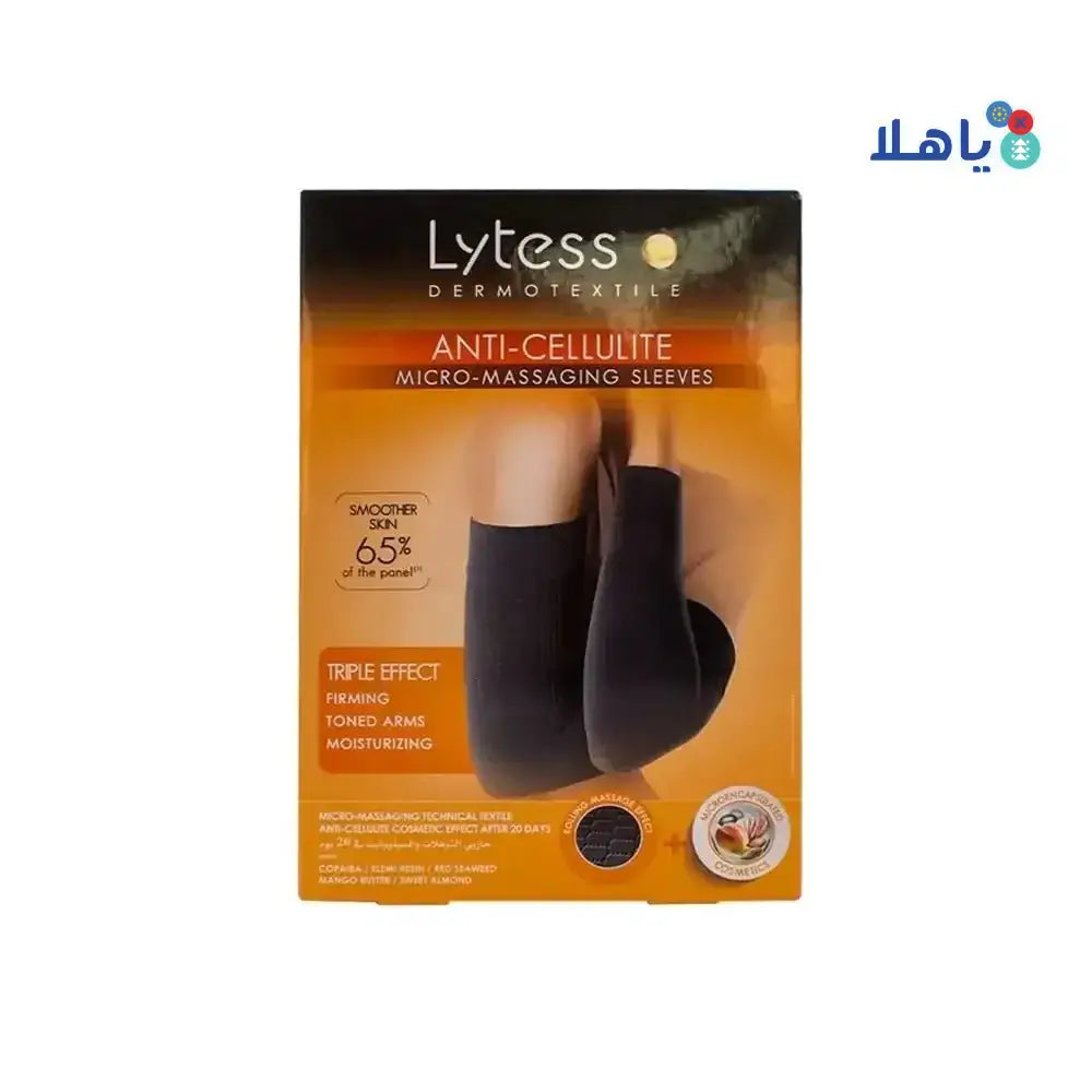 LYTESS - Lytess Anti - Cellulite Sleeves Black - Tu - Pharmazone - 