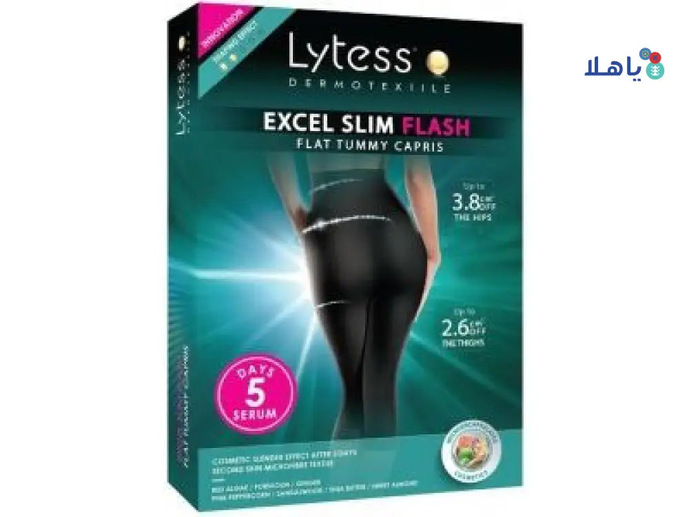 LYTESS CAPRIS EXCEL SLIM FLASH BLACK/NOIR-S/M