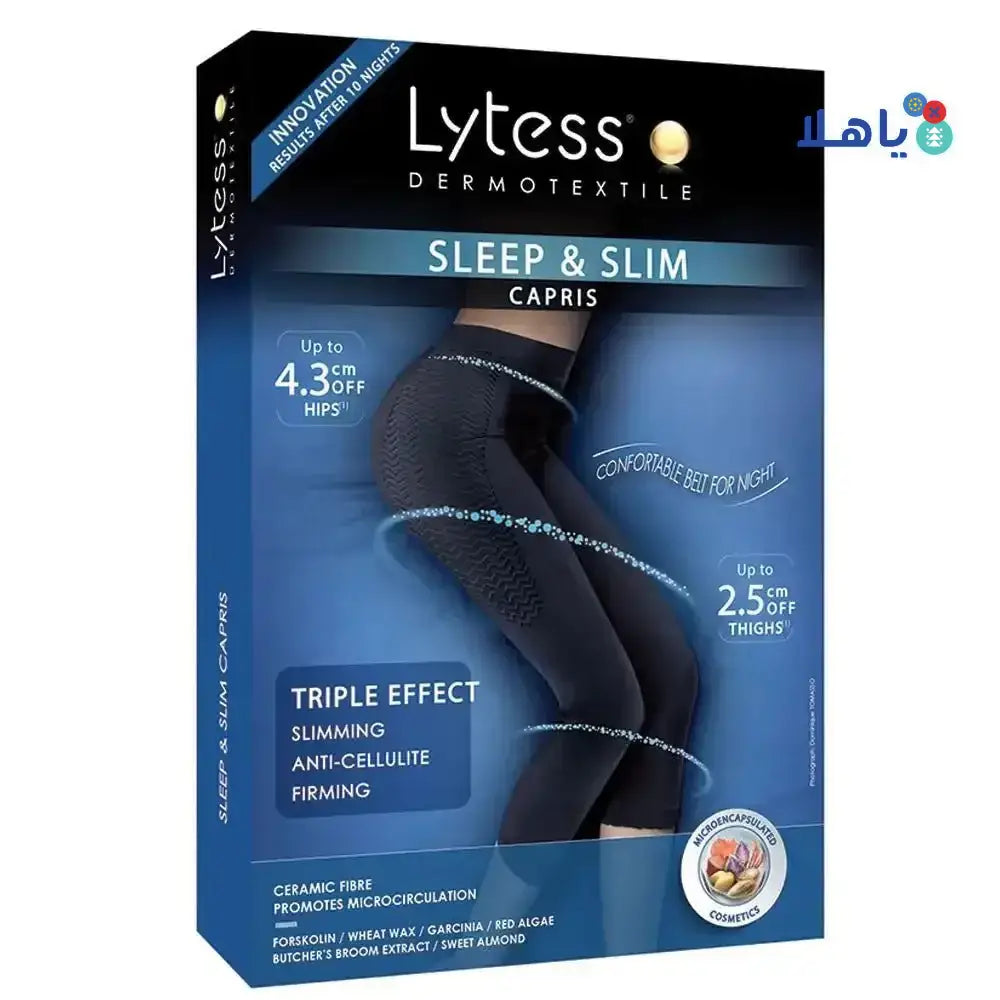 LYTESS - Lytess Capris Soft Sleep & Slim Black - S/M - Pharmazone - 