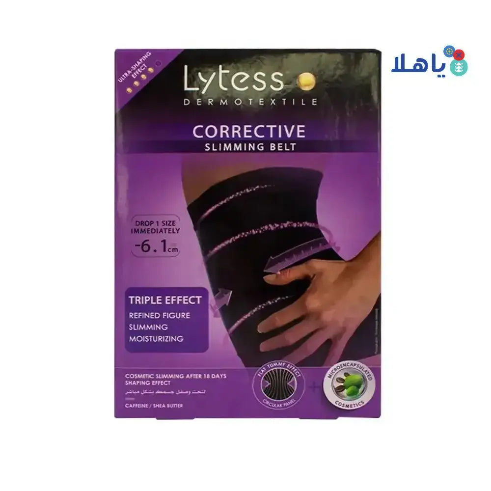 LYTESS - Lytess Corrective Slimming Belt Black - S/M - Pharmazone - 