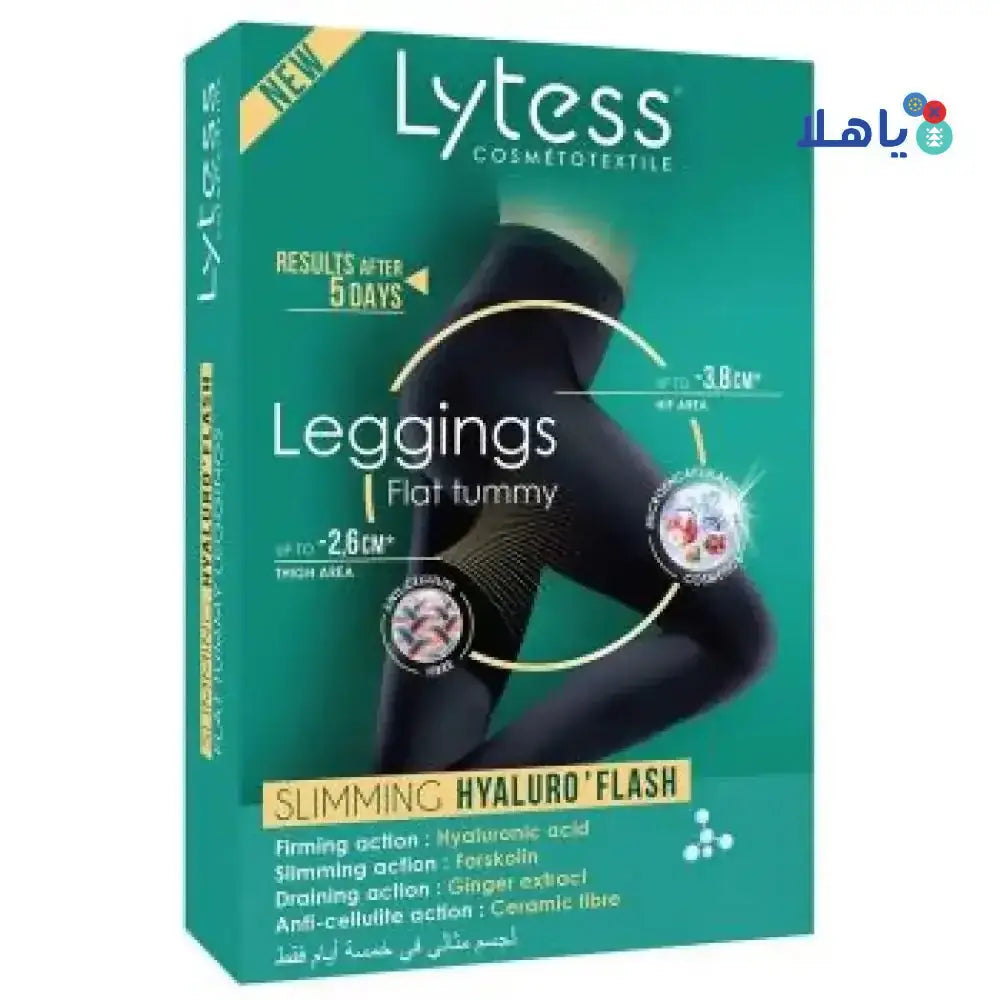 LYTESS - Lytess Flat Tummy Leggings - Black L/XL - Pharmazone - 