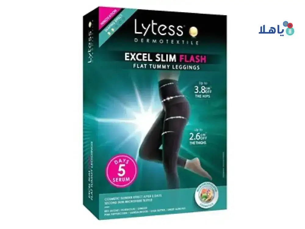 LYTESS - Lytess Leggins Excel Slim Flash Black/Noir - S/M - Pharmazone - 