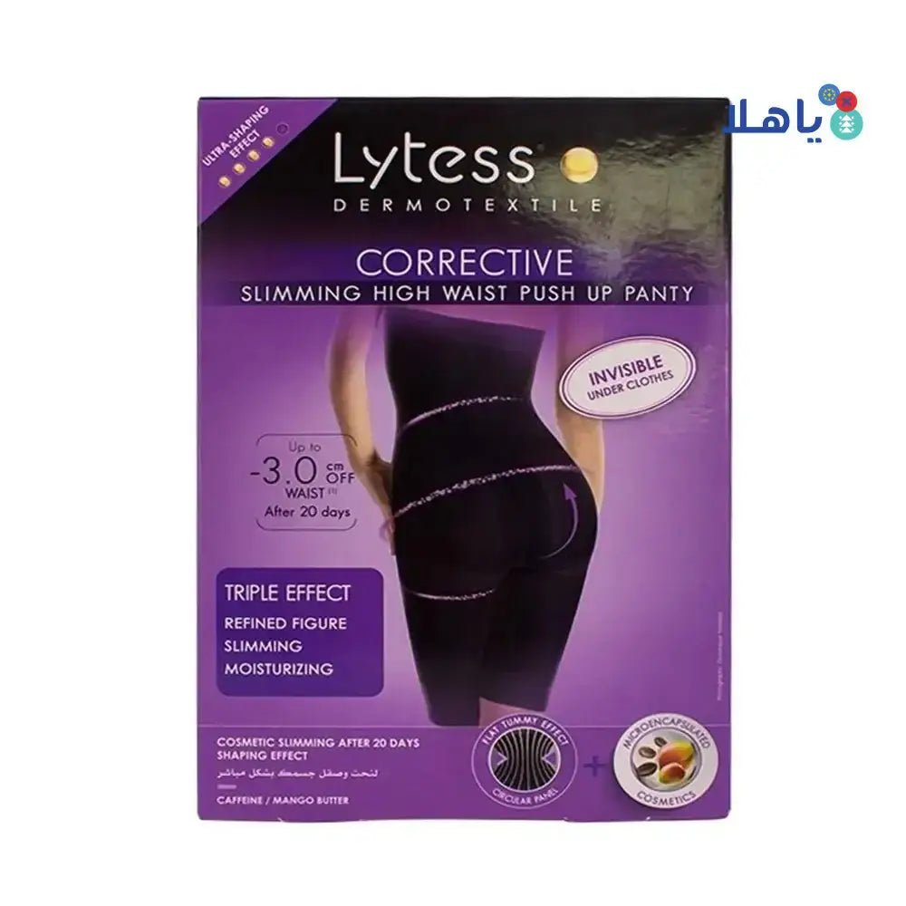 LYTESS - Lytess Corrective High Wasit Panty Black - L/XL - Pharmazone - 