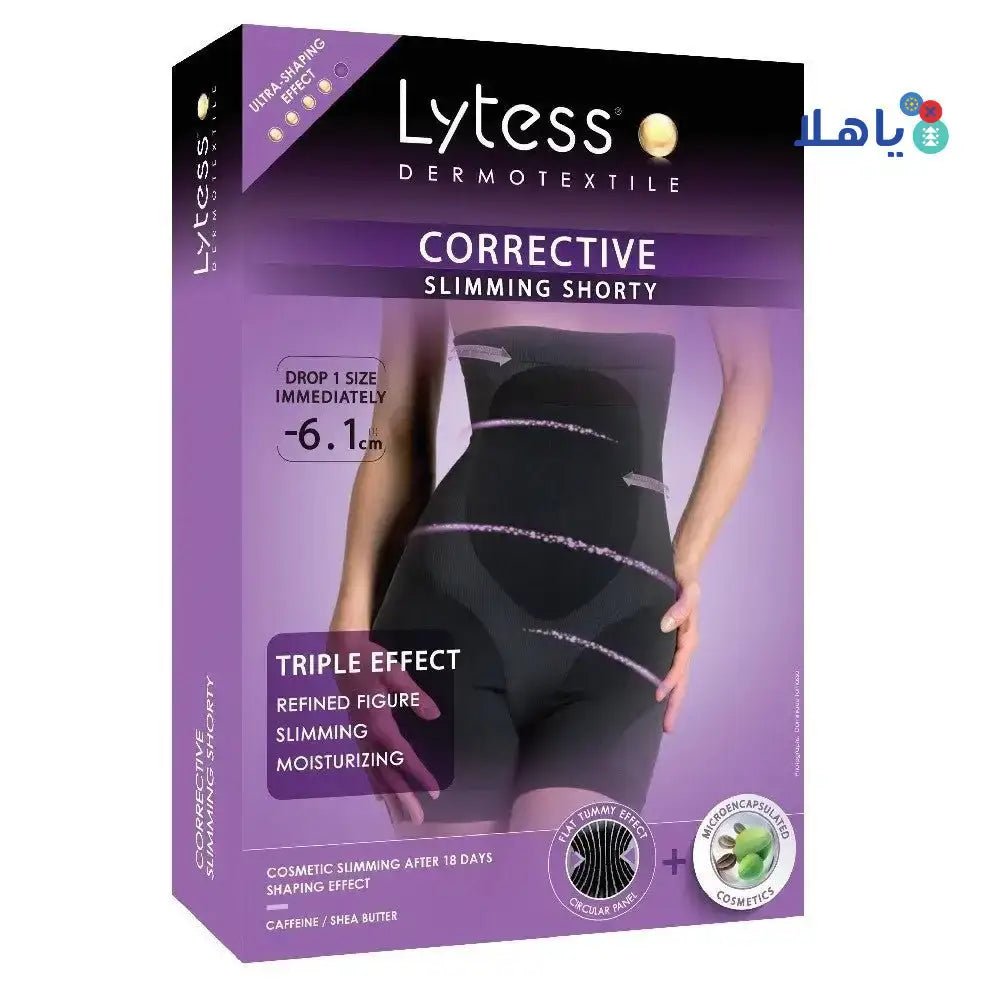 LYTESS - Lytess Corrective Shorty Belt Black - XXXL - Pharmazone - 