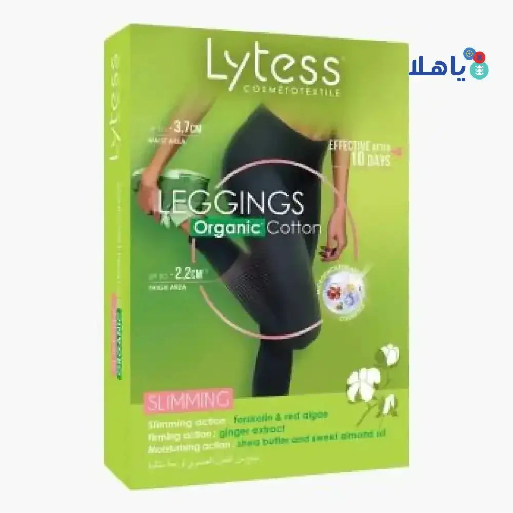 LYTESS - Lytess Organic Cotton Leggings - Black S/M - Pharmazone - 