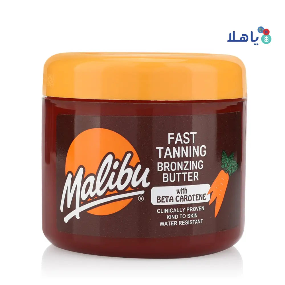 MALIBU FAST TANNING BRONZING BUTTER WITH BETA CAROTENE 300ML