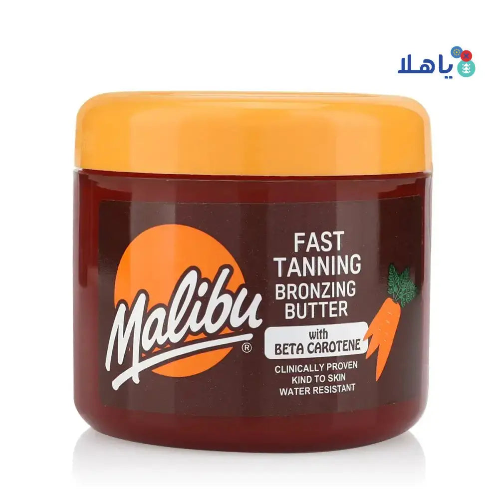 MALIBU - Malibu Fast Tanning Bronzing Butter With Beta Carotene 300Ml - Pharmazone - 