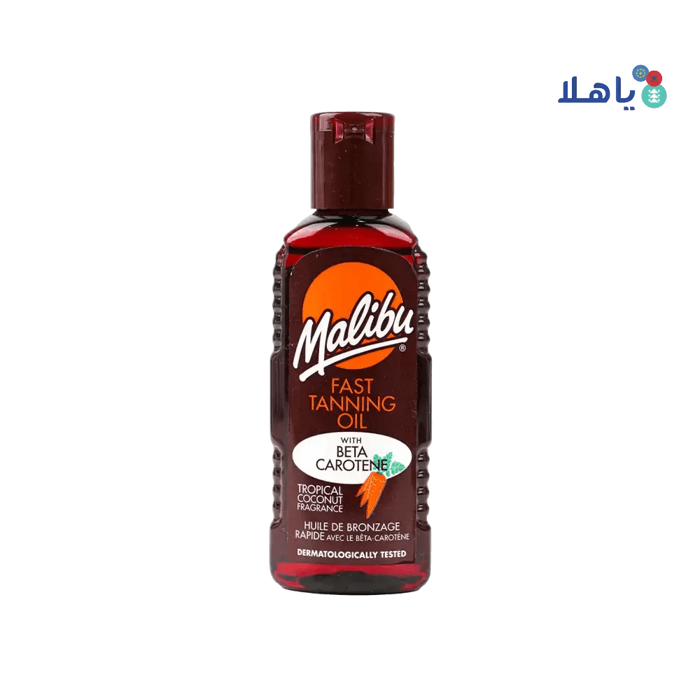 MALIBU - Malibu Fast Tanning Oil Beta Carotene 100ml - Pharmazone - 