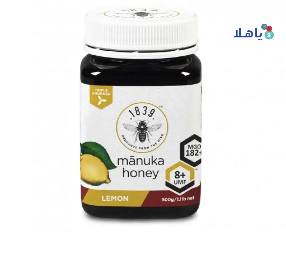 MANUKA HONEY MGO182+ (UMF8+)LEMON 500G