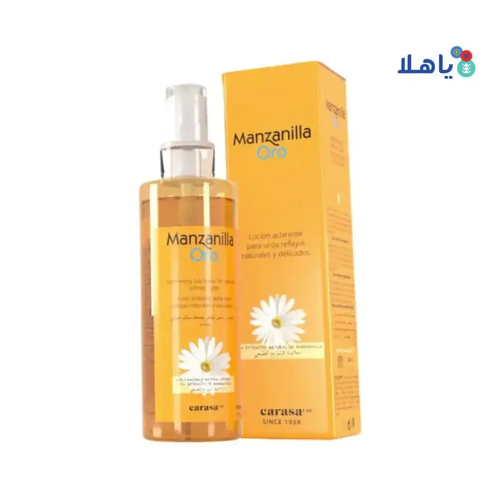 CARASA - Manzanilla Oro Lightening Hair Lotion 180Ml - Pharmazone - 