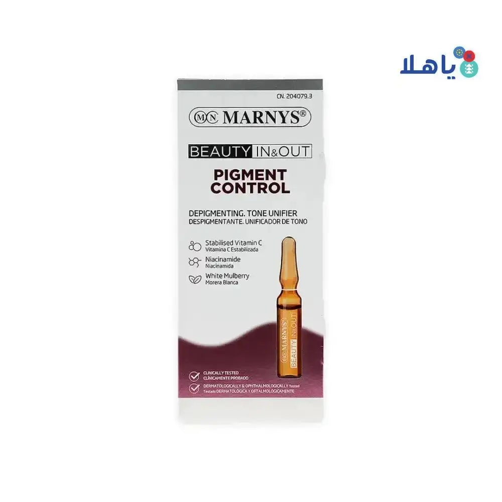 MARNYS - Marnys Beauty In & Out Pigment Control 7X2ml - Pharmazone - 