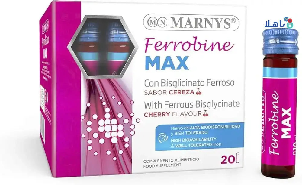 MARNYS - Marnys Ferrobine Max 20 Vials - Pharmazone - 