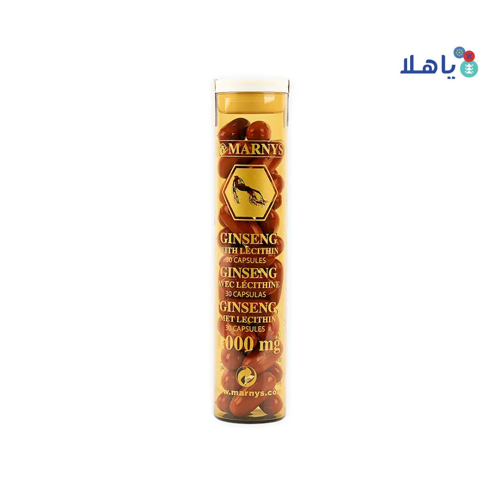 MARNYS GINSENG 1000MG 30CAP