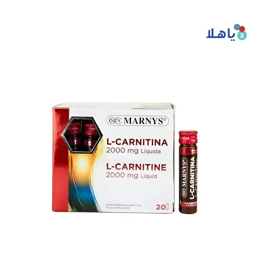 MARNYS - Marnys L - Carnitine 2000Mg 20 Vials - Pharmazone - 