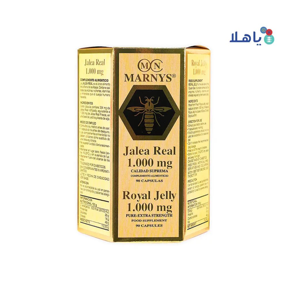 MARNYS - Marnys Royal Jelly 1000Mg 90Cap - Pharmazone - 