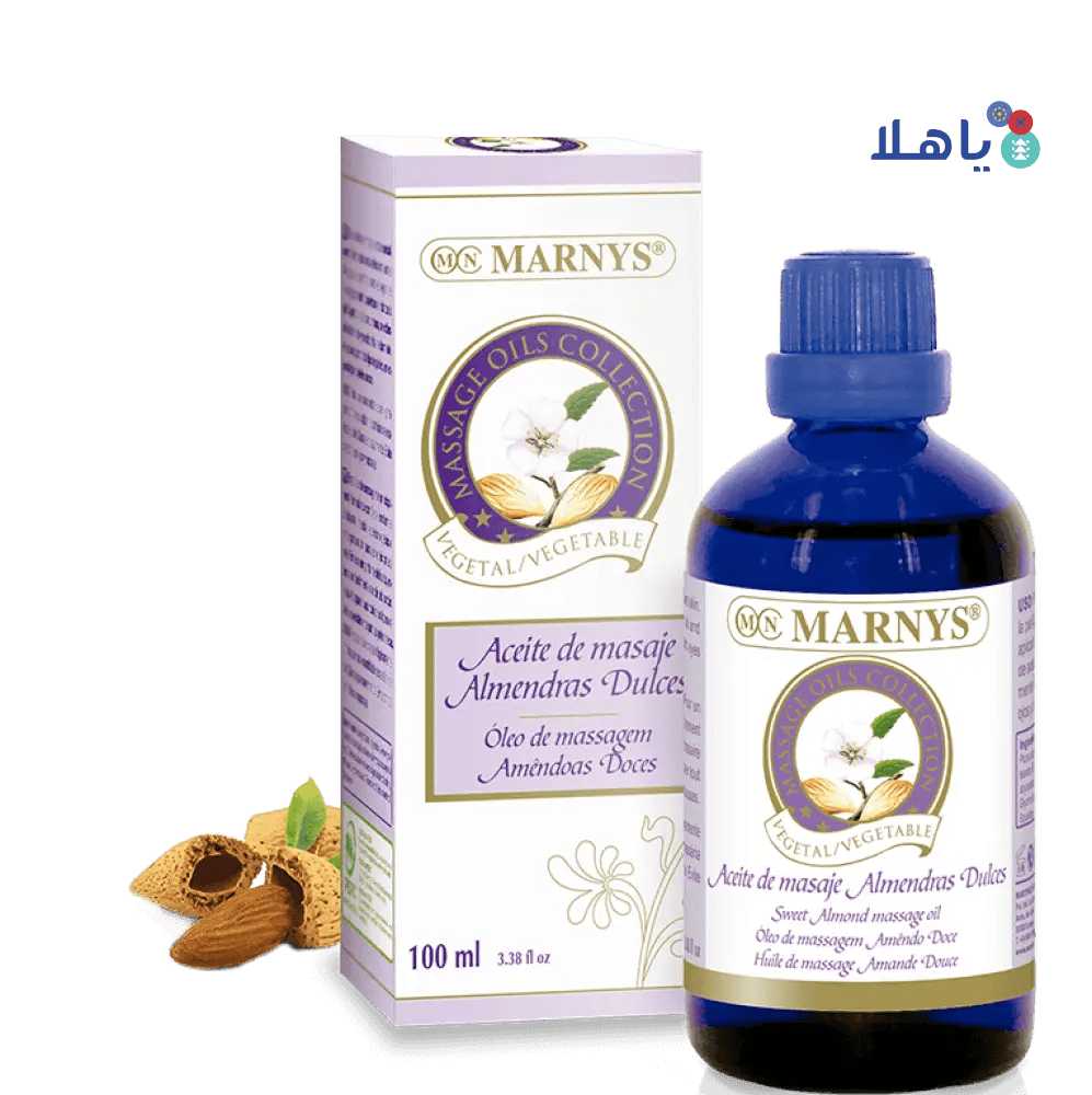 MARNYS - Marnys Sweet Almond Massage Oil 100Ml - Pharmazone - 