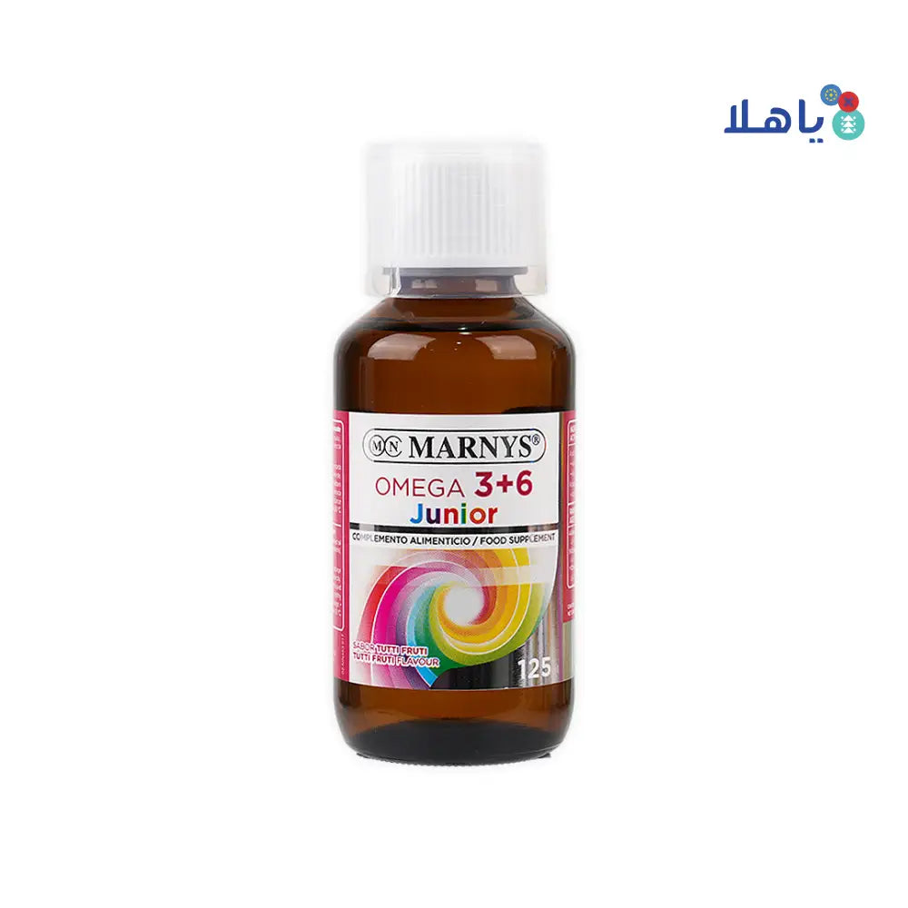 MARNYS OMEGA 3+6 JUNIOR SYR 125ML