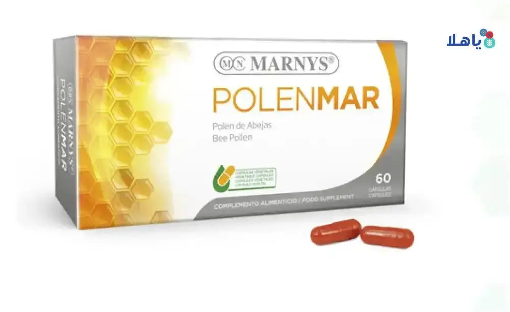 MARNYS - Marnys Polenmar Bee Pollen 60Cap - Pharmazone - 