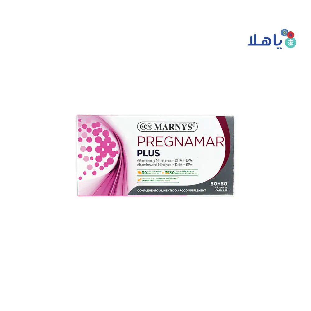 Marnys Pregnamar Plus 60 Capsules