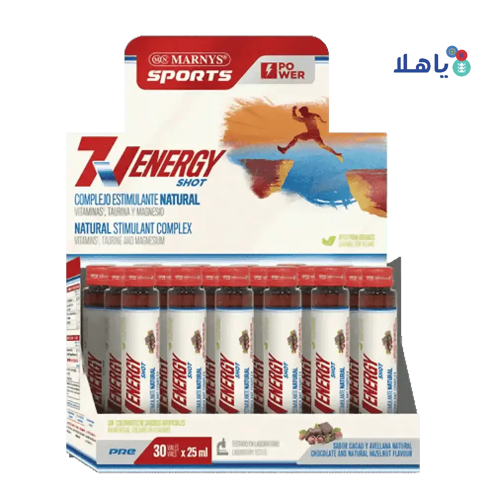 MARNYS - Marnys Sports 7 Vitamins Energy Shot 25Ml - Pharmazone - 