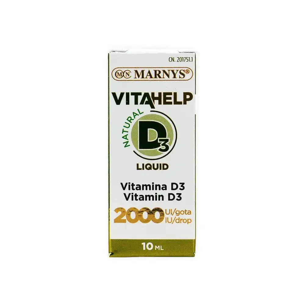 MARNYS - Marnys Vitahelp D3 Liquid 2000 IU 10ML - Pharmazone - 