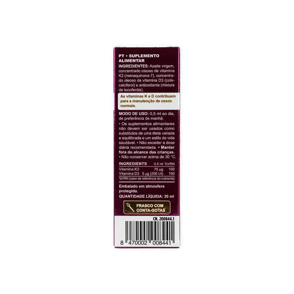 MARNYS - Marnys Vitahelp K2+D3 Liquid 30ml - Pharmazone - 