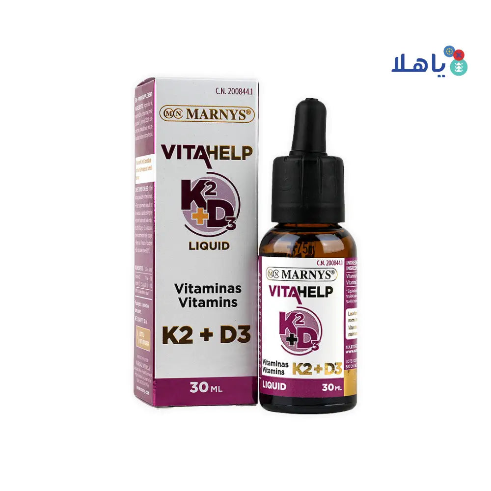 Marnys Vitahelp K2+D3 Liquid 30ml